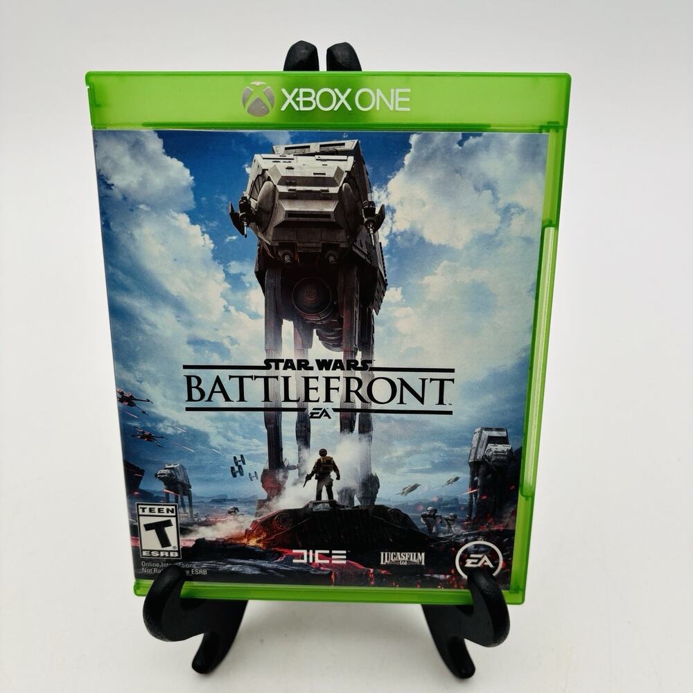 Star Wars Battlefront (Microsoft Xbox One, 2015) Complete Tested Works CIB VG